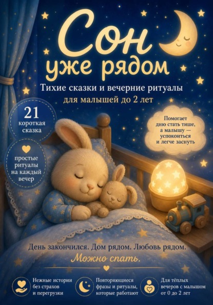 Сон уже рядом. Тихие сказки и вечерние ритуалы для малышей до 2 лет