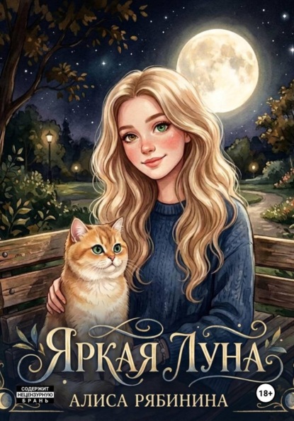 Яркая луна