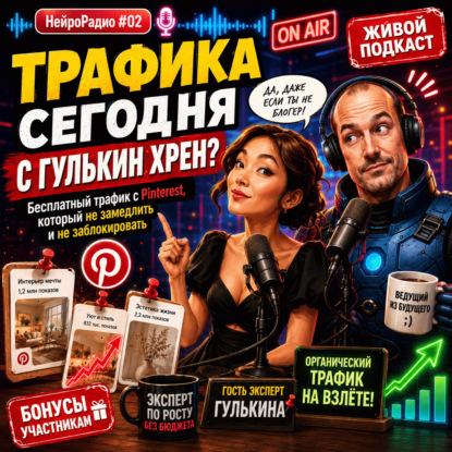 Как получить трафик из Pinterest с нейросетями — Нейрогера на NeyroRadio #02