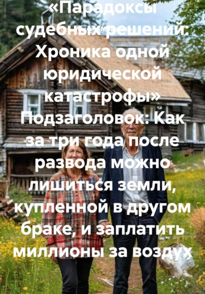 «Парадоксы судебных решений: Хроника одной юридической катастрофы» Подзаголовок: Как за три года после развода можно лишиться земли, купленной в другом браке, и заплатить миллионы за воздух