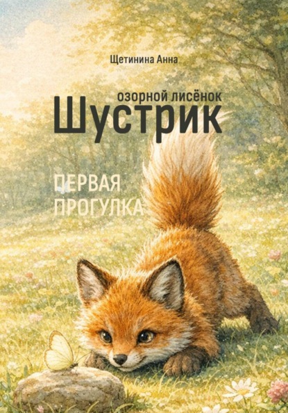 Озорной лисёнок Шустрик. Первая прогулка
