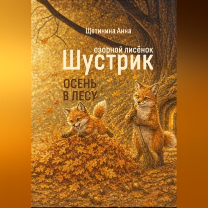 Озорной лисёнок Шустрик. Осень в лесу