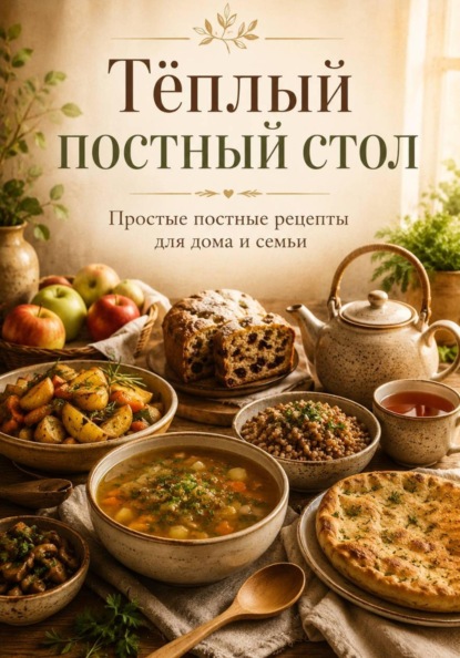 Тёплый постный стол. Простые домашние рецепты для семьи и души