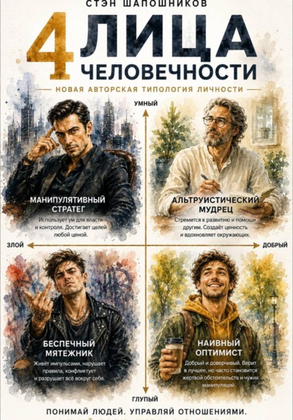 Четыре лица человечности. Путеводитель по типажам характеров