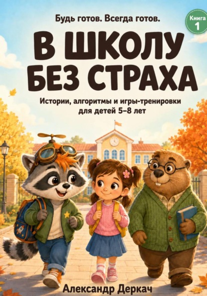 В школу без страха. Истории, алгоритмы и игры-тренировки для детей 5-8 лет.