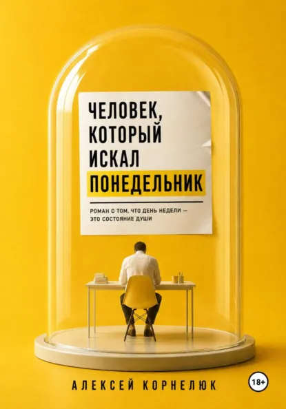 Обложка книги «Человек, который искал понедельник» Алексея Корнелюка