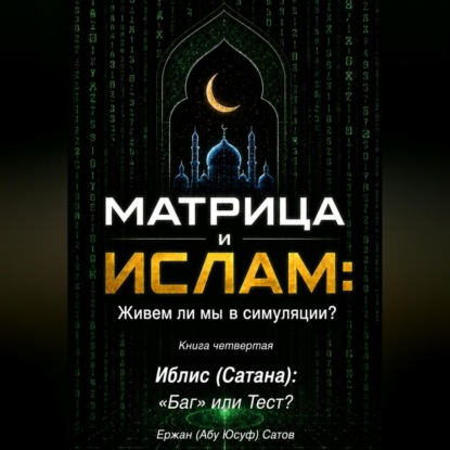 Аудиокнига «МАТРИЦА и ИСЛАМ: Живем ли мы в симуляции? Книга четвертая. Иблис (Сатана): «Баг» или Тест?», Ержан (Абу Юсуф) Сатов