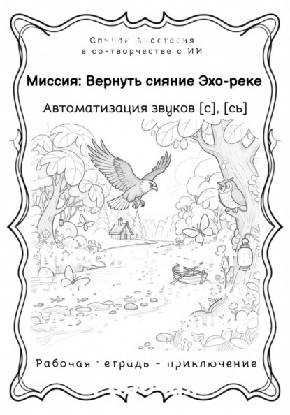 Миссия: Вернуть сияние Эхо-реке. Автоматизации звуков С, Сь. Рабочая тетрадь-приключение