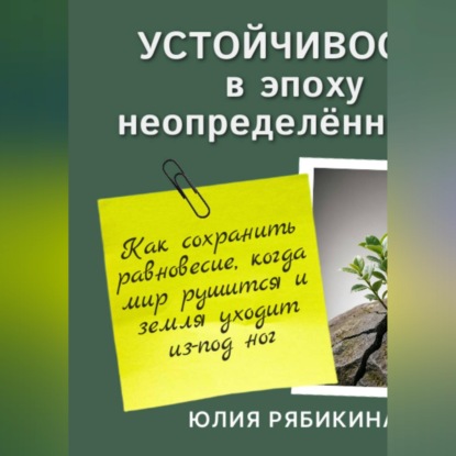 Устойчивость в эпоху неопределённости. Как сохранить равновесие, когда мир рушится и земля уходит из-под ног