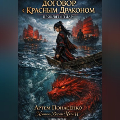 Аудиокнига «ДОГОВОР С КРАСНЫМ ДРАКОНОМ: ПРОКЛЯТЫЙ ДАР (Книга 1). Цикл: Хроники Вдовы Чжэн И», Артем Понасенко