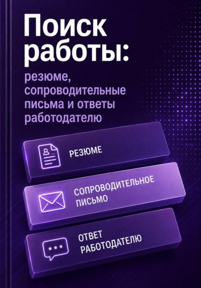 Поиск работы: резюме, сопроводительные письма и ответы работодателю