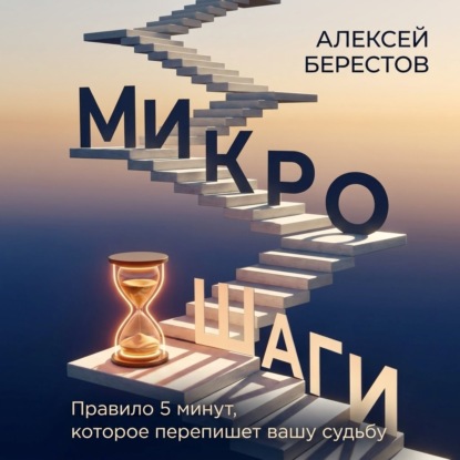 Аудиокнига «Микрошаги. Правило 5 минут, которое перепишет вашу судьбу», Алексей Берестов