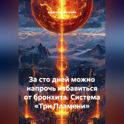 Аудиокнига «За сто дней можно напрочь избавиться от бронхита. Система «Три Пламени»», Александр Малышев