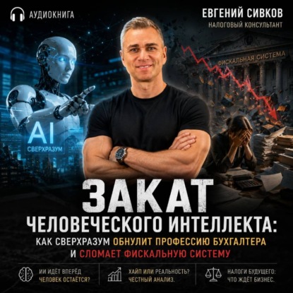 Аудиокнига «Закат человеческого интеллекта: как сверхразум обнулит профессию бухгалтера и сломает фискальную систему», Евгений Владимирович Сивков