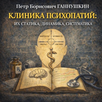 Аудиокнига «Клиника психопатий: их статика, динамика, систематика», Петр Борисович Ганнушкин