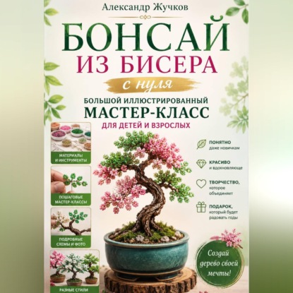Бонсай из бисера с нуля. Большой иллюстрированный мастер-класс для детей и взрослых