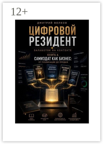 Книга 4. Самиздат как бизнес: От публикации до продаж. Цифровой резидент. Заработок на контенте