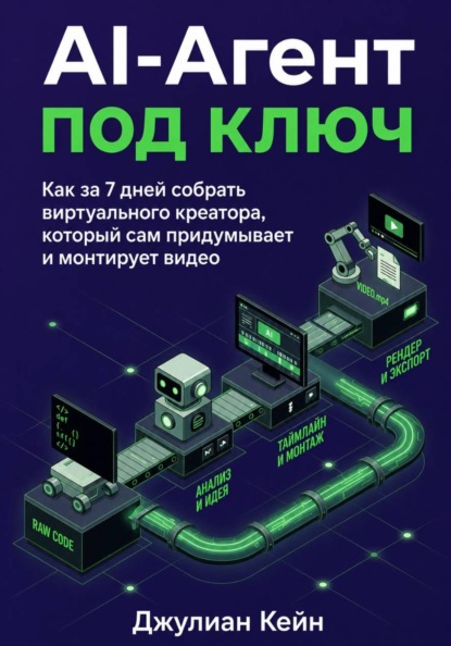 AI-агент под ключ. Как за 7 дней собрать виртуального креатора, который сам придумывает и монтирует видео