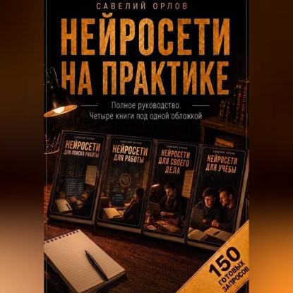 Нейросети на практике. Полное руководство. Четыре книги под одной обложкой