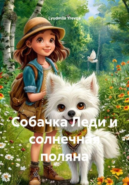 Собачка Леди и солнечная поляна