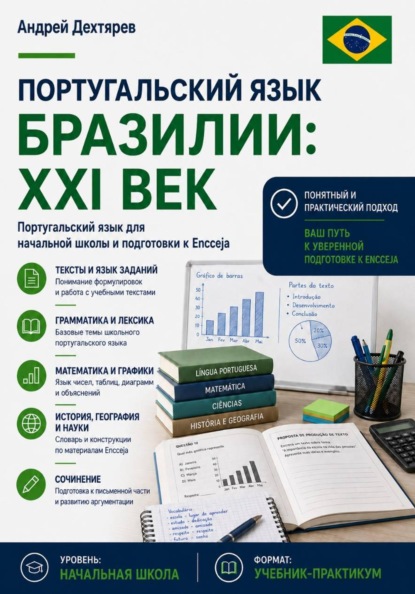 Португальский язык Бразилии: XXI век. Португальский язык для начальной школы и подготовки к Encceja