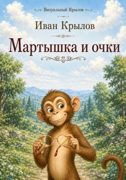 Визуальный Крылов. Мартышка и очки