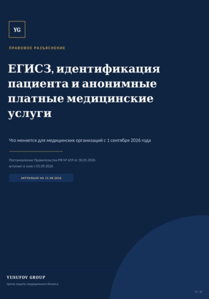 ЕГИСЗ, идентификация папиента и анонимные платные медицинские УСЛУГИ