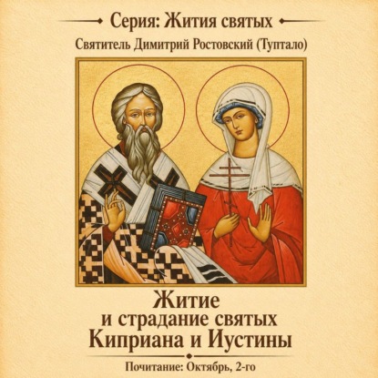 Аудиокнига «Житие и страдание святых Киприана и Иустины»