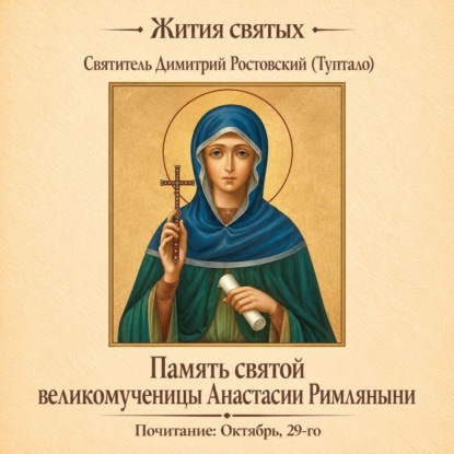 Аудиокнига «Память святой великомученицы Анастасии Римляныни», Святитель Димитрий Ростовский