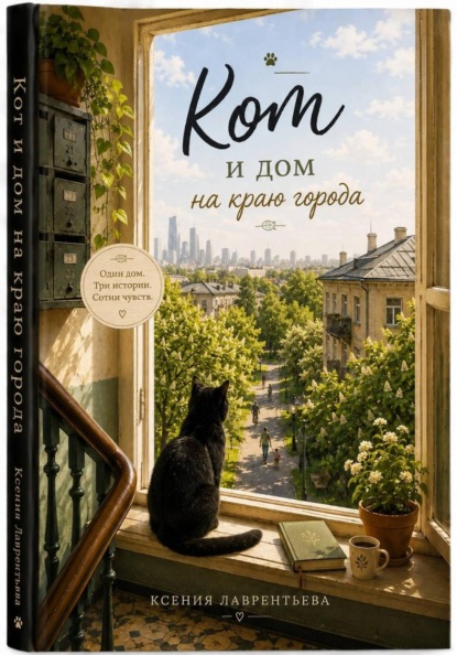 Кот и дом на краю города.