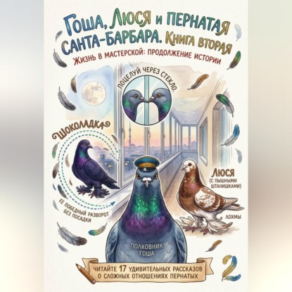 Гоша, Люся и пернатая санта-барбара. Жизнь в мастерской: продолжение истории. Книга вторая.