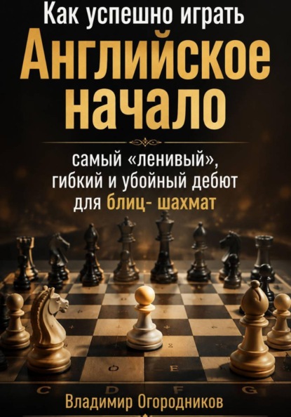 Как успешно играть Английское начало - самый "ленивый", гибкий  и убойный дебют для блиц-шахмат
