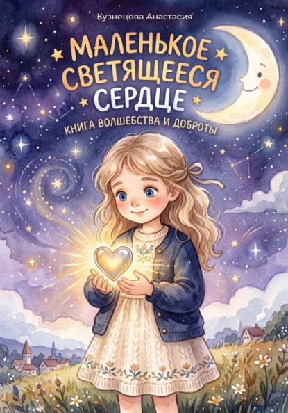 Маленькое светящееся сердце.