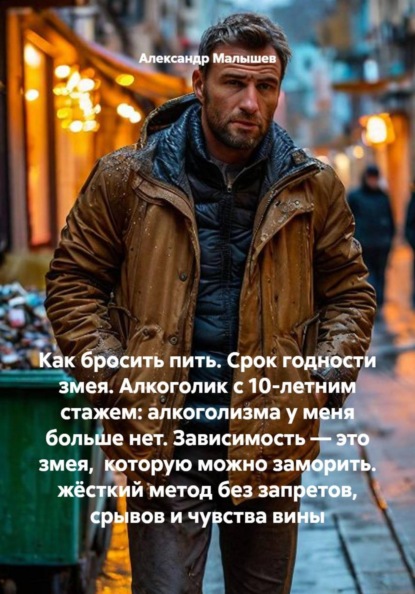 Как бросить пить. Срок годности змея. Алкоголик с 10-летним стажем: алкоголизма у меня больше нет. Зависимость — это змея,  которую можно заморить. жёсткий метод без запретов, срывов и чувства вины
