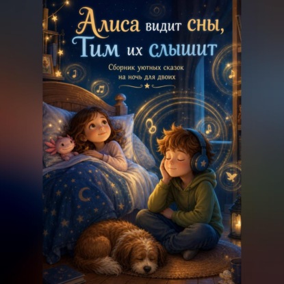 Книга 1. Алиса видит сны, Тим их слышит. Сборник уютных сказок на ночь для двоих. Преимущественно для слабовидящих детей