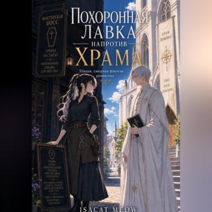 Аудиокнига «Похоронная лавка напротив храма», isacat meow