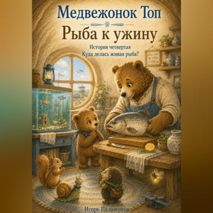 Аудиокнига «Медвежонок Топ. Рыба к ужину», Игорь Юрьевич Паламонов