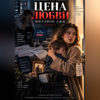 Аудиокнига «ЦЕНА ЛЮБВИ. Часть 2. Миллион лжи», Надежда Александровна Порошина