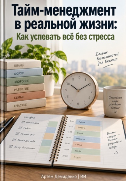 Тайм-менеджмент в реальной жизни: Как успевать всё без стресса