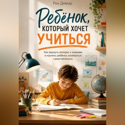 Аудиокнига «Ребёнок, который хочет учиться. Как вернуть интерес к знаниям и научить ребёнка заниматься самостоятельно», Рон Дейкар