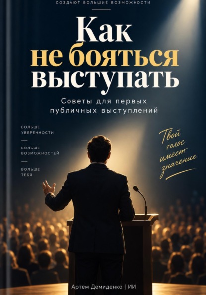 Как не бояться выступать: Советы для первых публичных выступлений