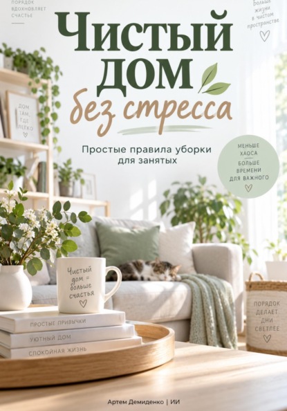 Чистый дом без стресса: Простые правила уборки для занятых