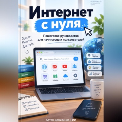 Аудиокнига «Интернет с нуля: Пошаговое руководство для начинающих пользователей», Артем Демиденко