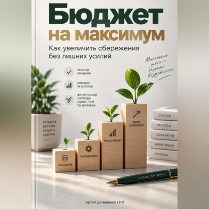 Аудиокнига «Бюджет на максимум: Как увеличить сбережения без лишних усилий», Артем Демиденко