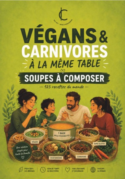 Soupes à composer – Végans et carnivores à la même table