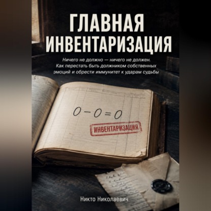 Аудиокнига «Главная инвентаризация», Никто Николаевич