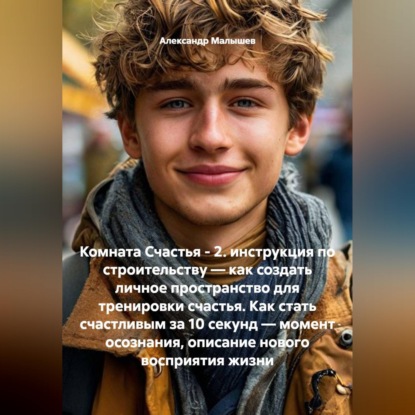 Аудиокнига «Комната Счастья - 2. инструкция по строительству — как создать личное пространство для тренировки счастья. Как стать счастливым за 10 секунд — момент осознания, описание нового восприятия жизни», Александр Малышев