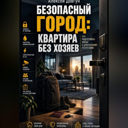 Аудиокнига «Безопасный город: Квартира без хозяев», Алексей Довгун