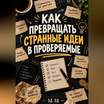 Аудиокнига «Как превращать странные идеи в проверяемые», Эд Эд