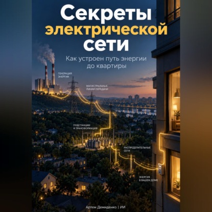 Аудиокнига «Секреты электрической сети: Как устроен путь энергии до квартиры», Артем Демиденко
